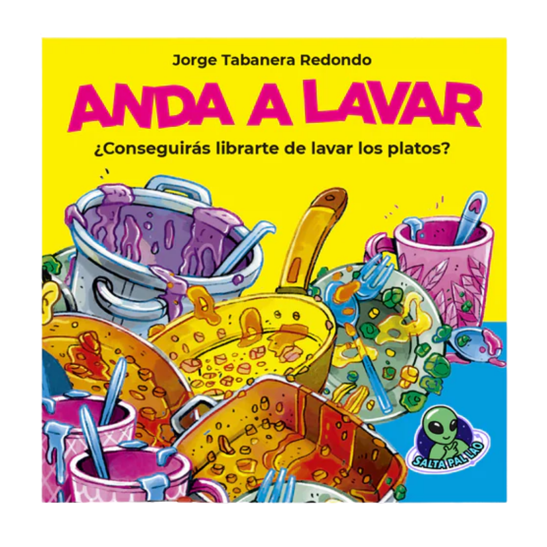Anda a Lavar - Juego de Mesa de Cartas, Party Game Familiar y Humor - Dark Hobbies