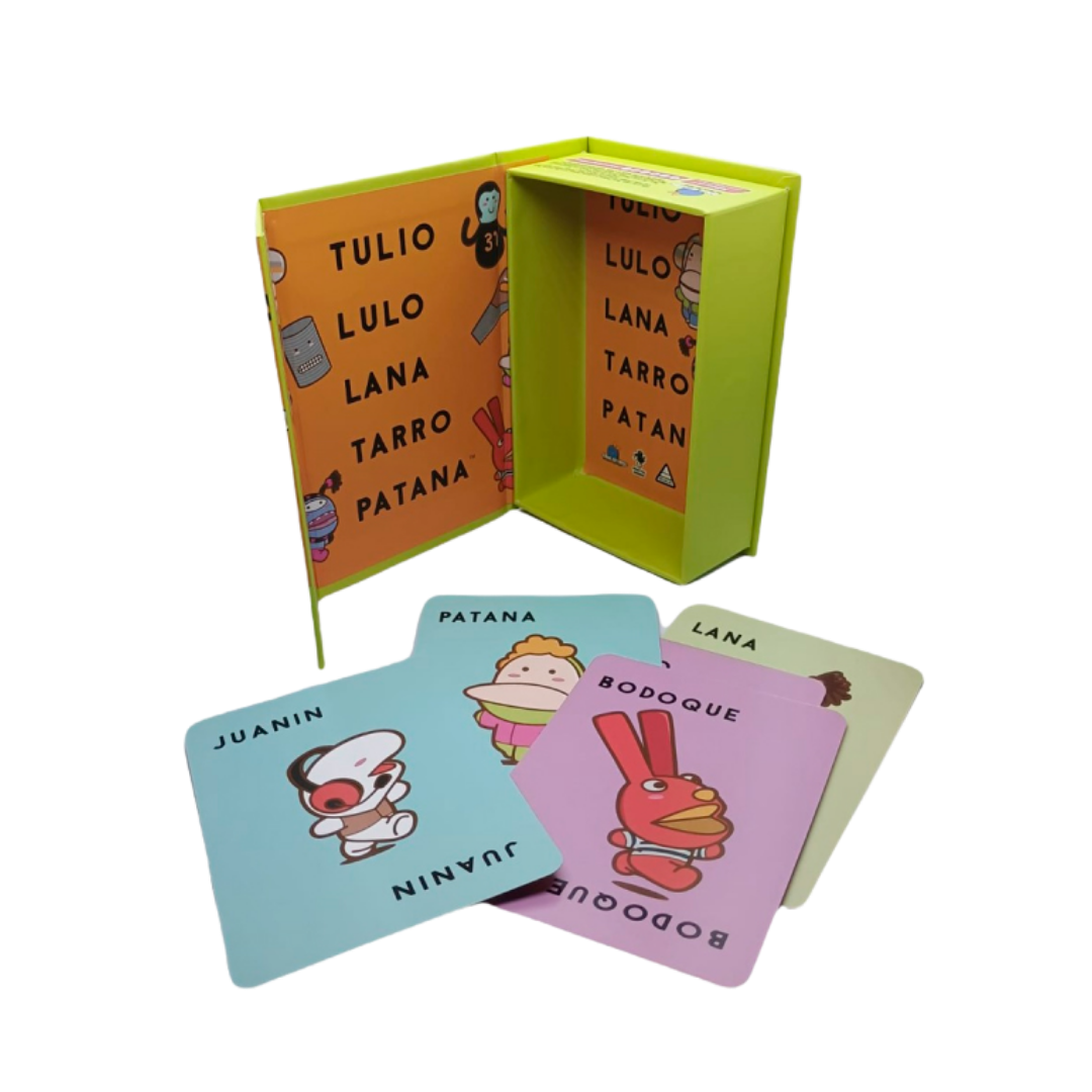 Tulio,Lulo,Lana,Tarro,Patana