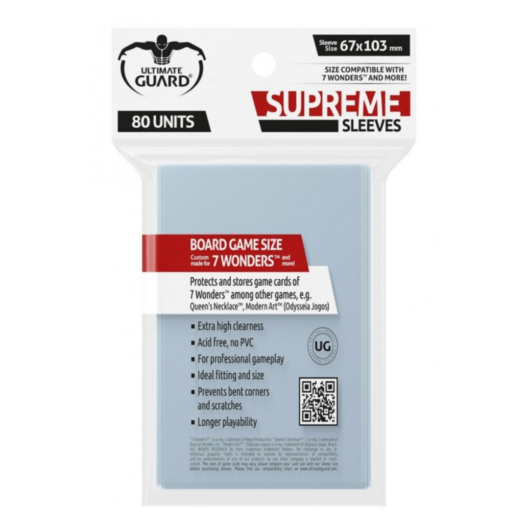 Fundas Premium 67x103 mm Ultimate Guard (80 Unidades)
