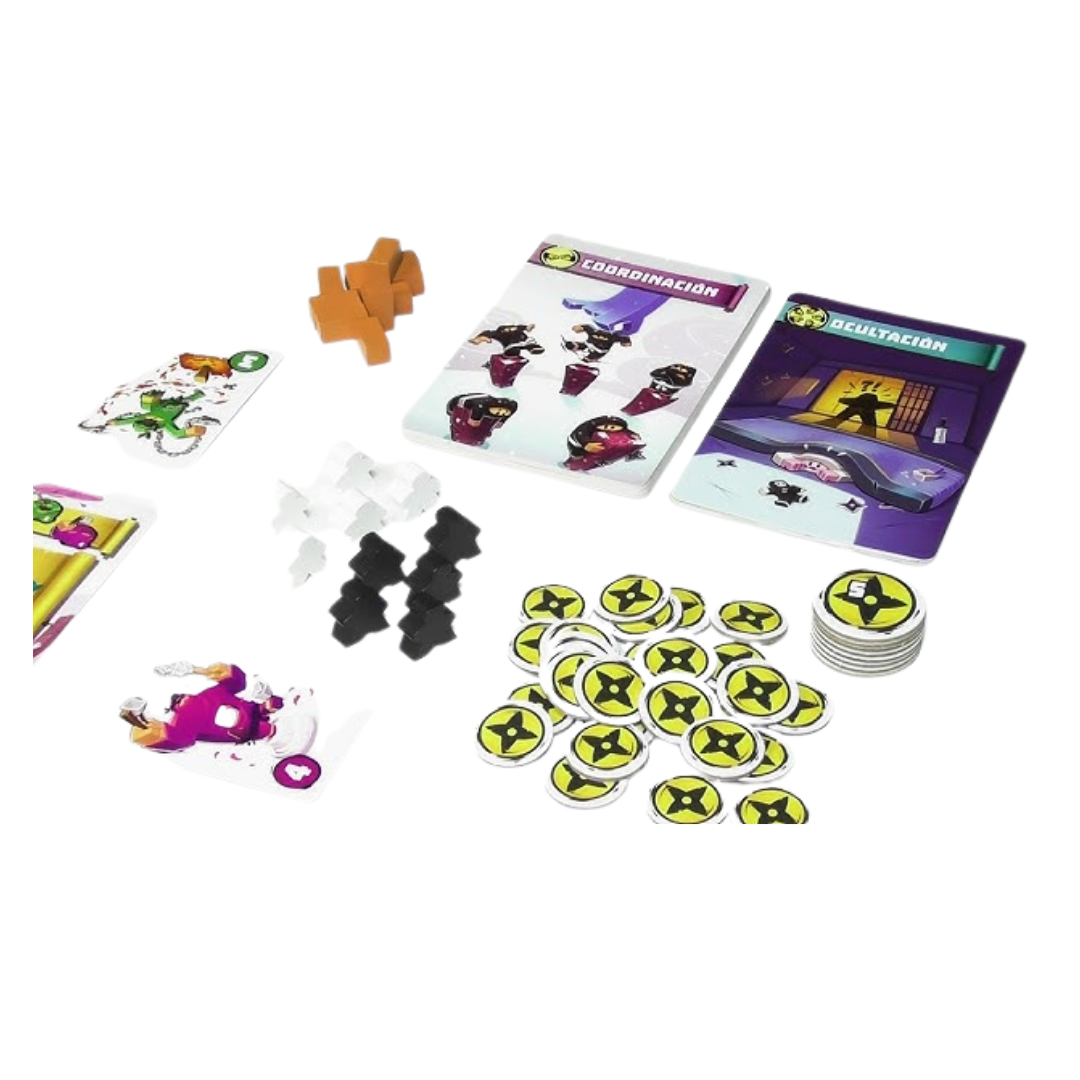 Academia Ninja – Juego de cartas de memoria y velocidad | TCG Factory / Iello