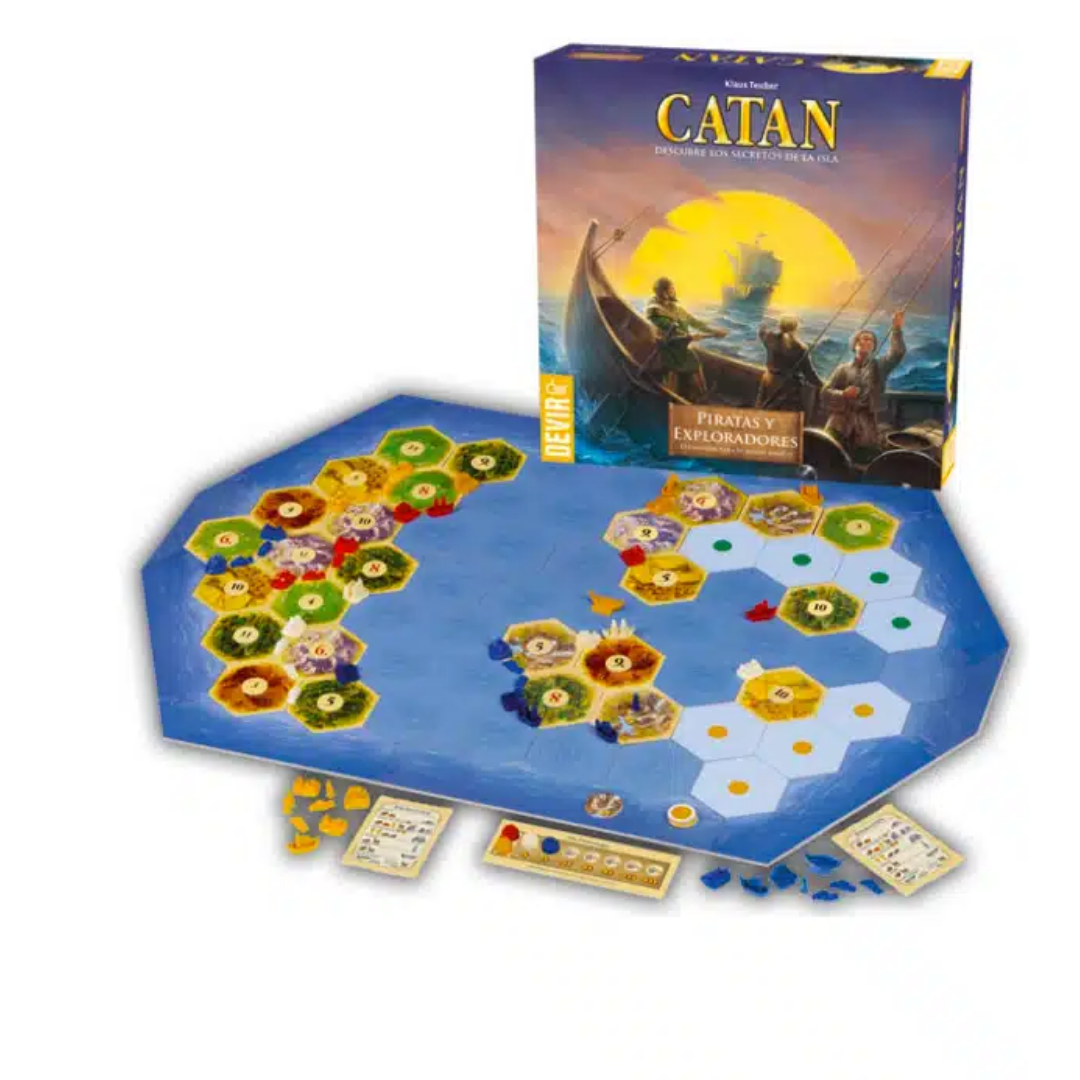 Catan: Piratas y Exploradores – Expansión | Aventura y exploración avanzada