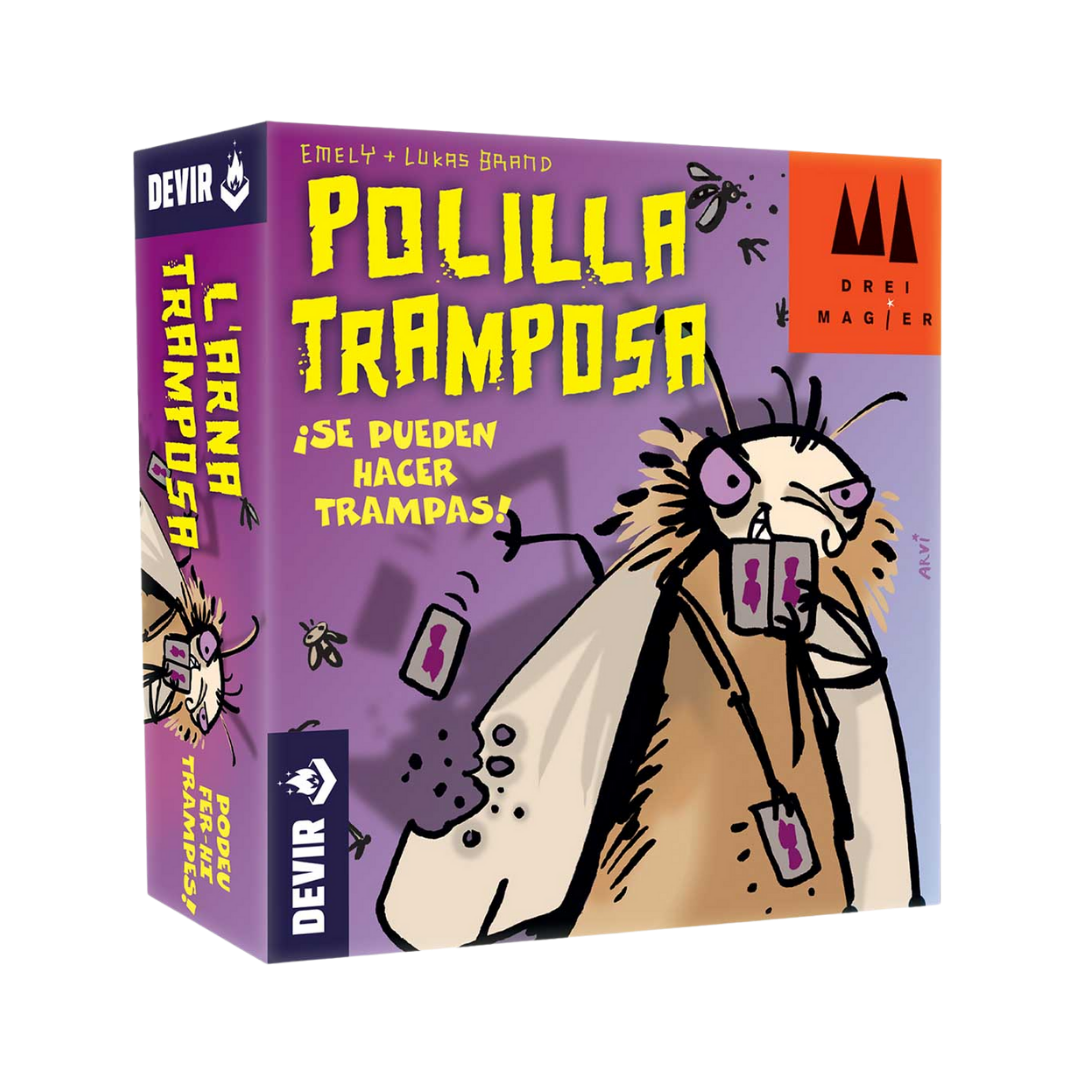 Polilla Tramposa – Juego de cartas de engaño y risas