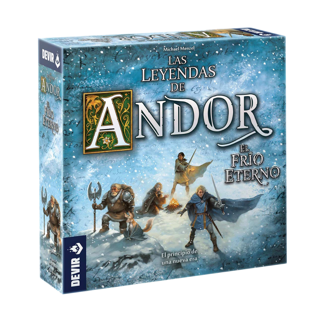 Las Leyendas de Andor: Frío Eterno - Juego de Mesa Cooperativo, Estrategia y Campaña Fantástica - Dark Hobbies