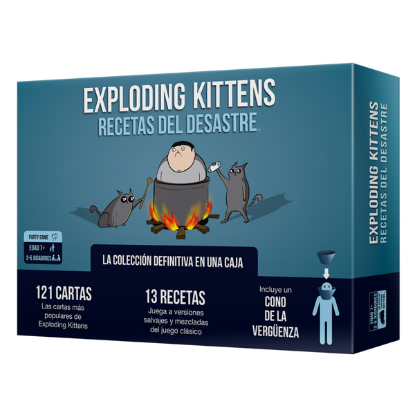 Exploding Kittens: Recetas del Desastre