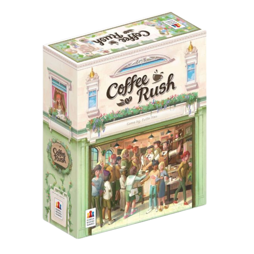 Coffee Rush - Juego de Mesa de Baristas y Gestión de Recursos - Dark Hobbies