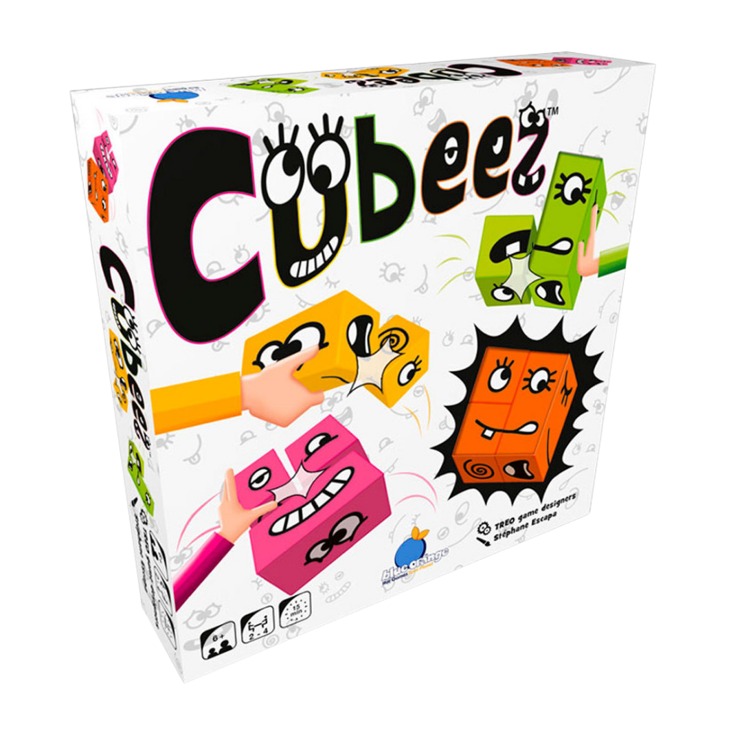 Cubeez - Juego de Mesa Infantil de Agilidad Visual, Bloques y Emociones - Dark Hobbies