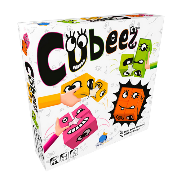 Cubeez - Juego de Mesa Infantil de Agilidad Visual, Bloques y Emociones - Dark Hobbies
