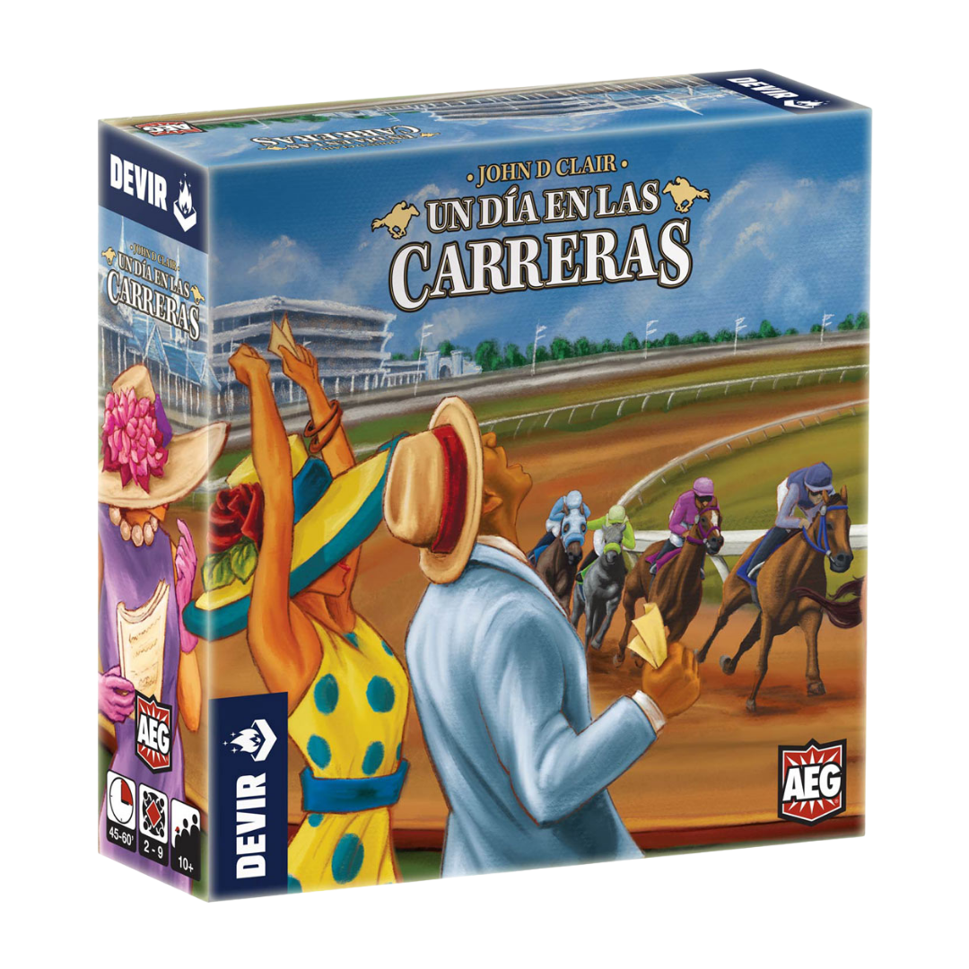 Un día en las carreras  Juego de Mesa de Apuestas en Tiempo Real y Caballos - Dark Hobbies