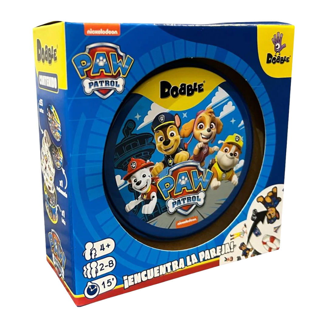 Dobble: Paw Patrol - Juego de Mesa de Agilidad Visual e Infantil - Dark Hobbies
