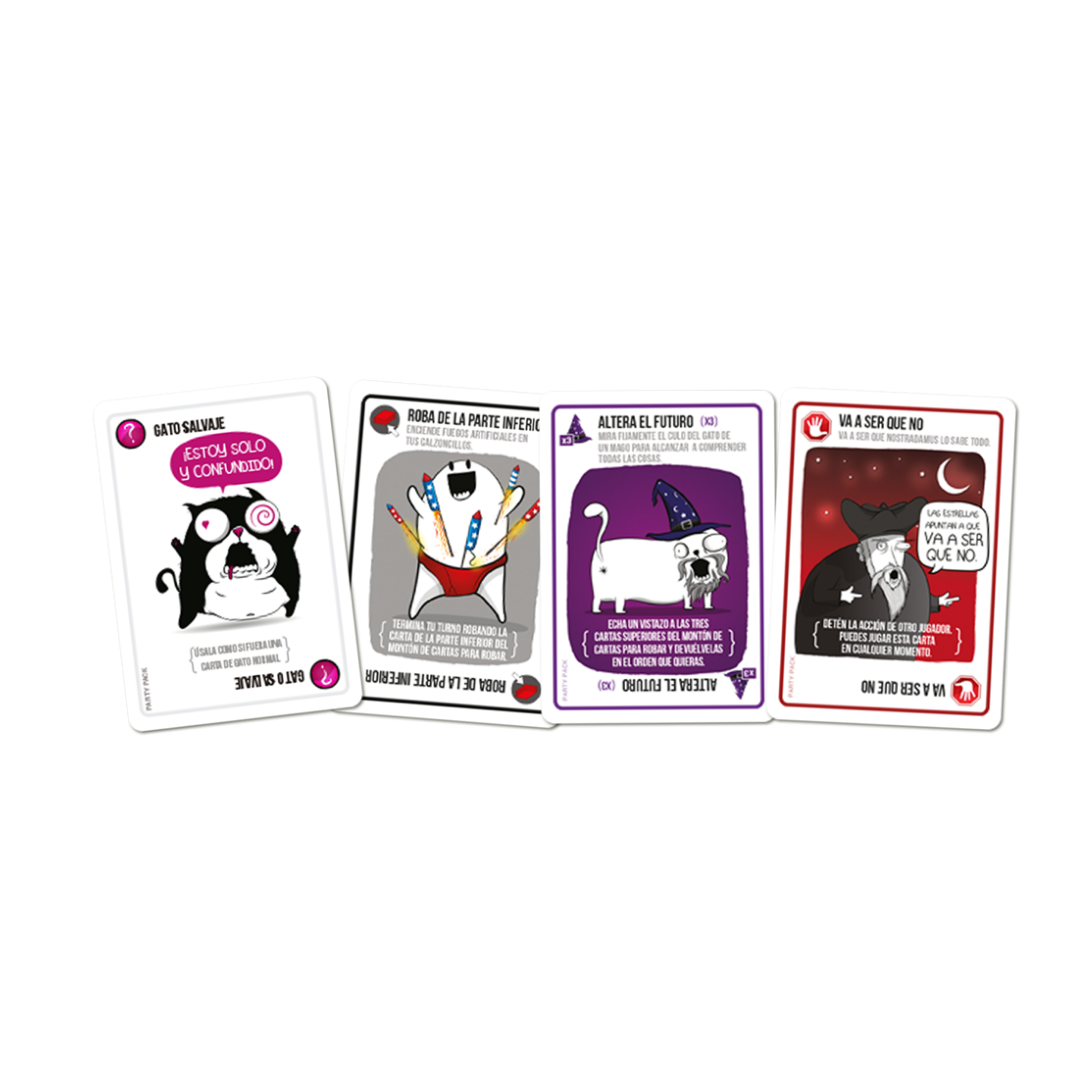 Exploding Kittens NSFW Edición 3.0 (Pink) - Juego de Mesa de Cartas y Humor Adulto - Dark Hobbies