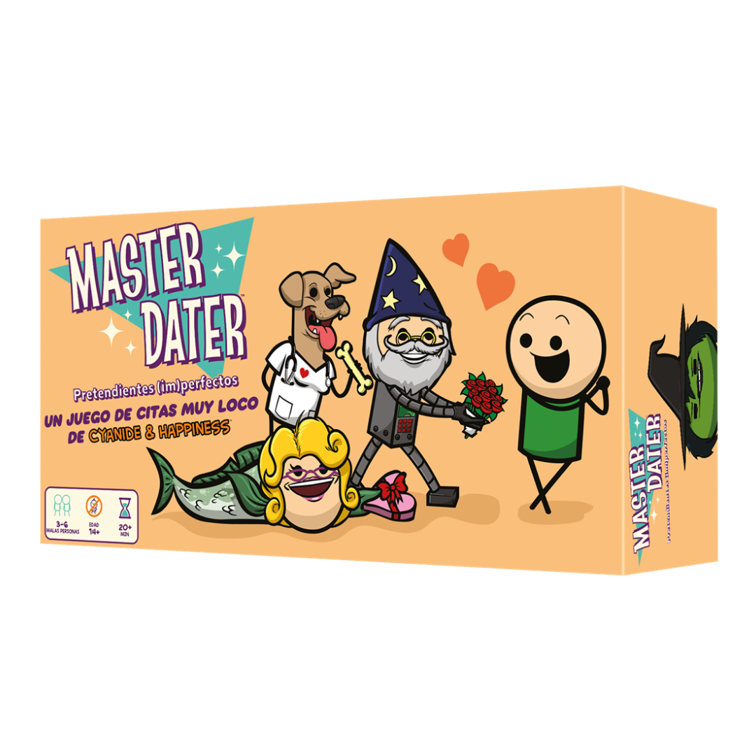 Master Dater - Juego de Mesa de Citas y Humor Negro - Dark Hobbies