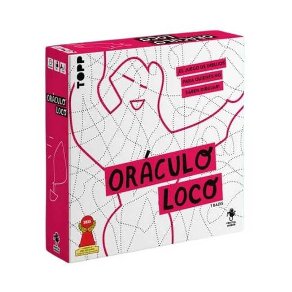 Oráculo Loco - Juego de Mesa Cooperativo de Dibujo y Deducción - Dark Hobbies