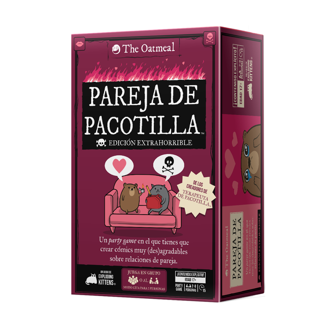 Pareja de Pacotilla - Juego de Mesa de Humor Absurdo y Cómics - Dark Hobbies