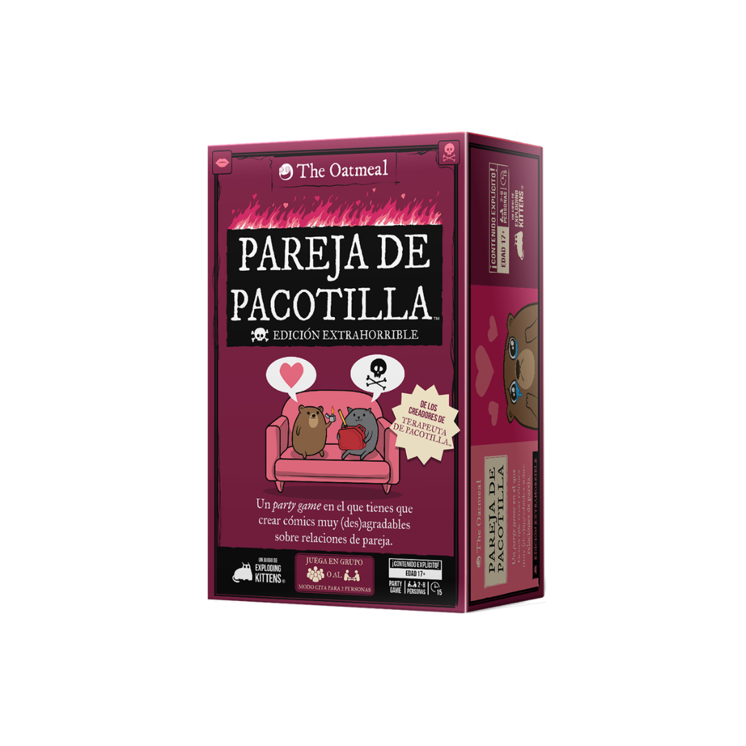 Pareja de Pacotilla - Juego de Mesa de Humor Absurdo y Cómics - Dark Hobbies