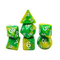 Set de Dados Draxos - Double Color: Green & Yellow