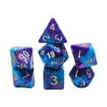 Set de Dados Draxos - Double Color: Light Blue & Purple