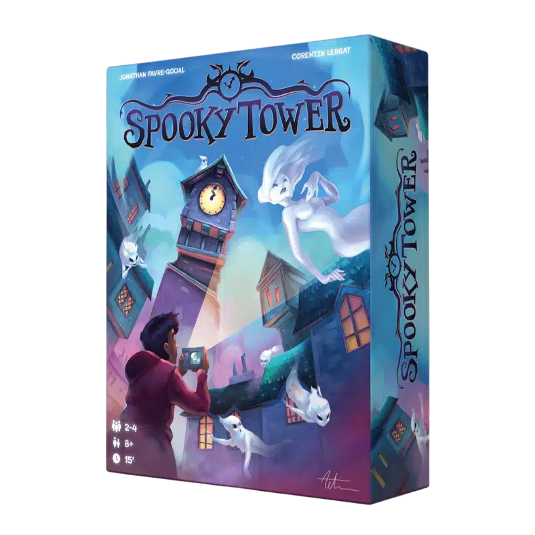 Spooky Tower - Juego de Mesa de Cartas y Captura de Fantasmas - Dark Hobbies