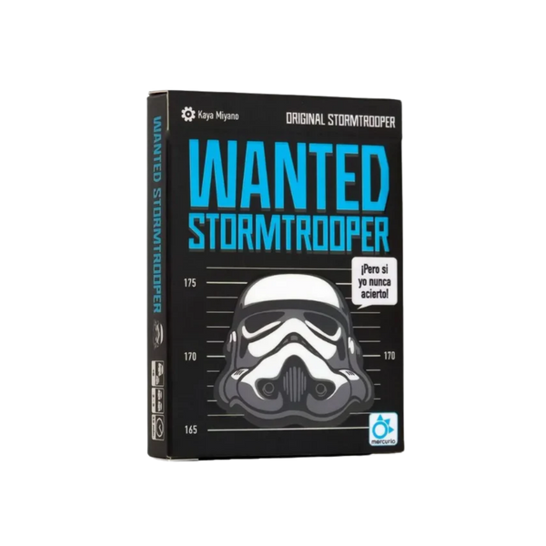 Wanted Stormtrooper - Juego de Cartas de Star Wars, Tentar a la Suerte y Predicción - Dark Hobbies