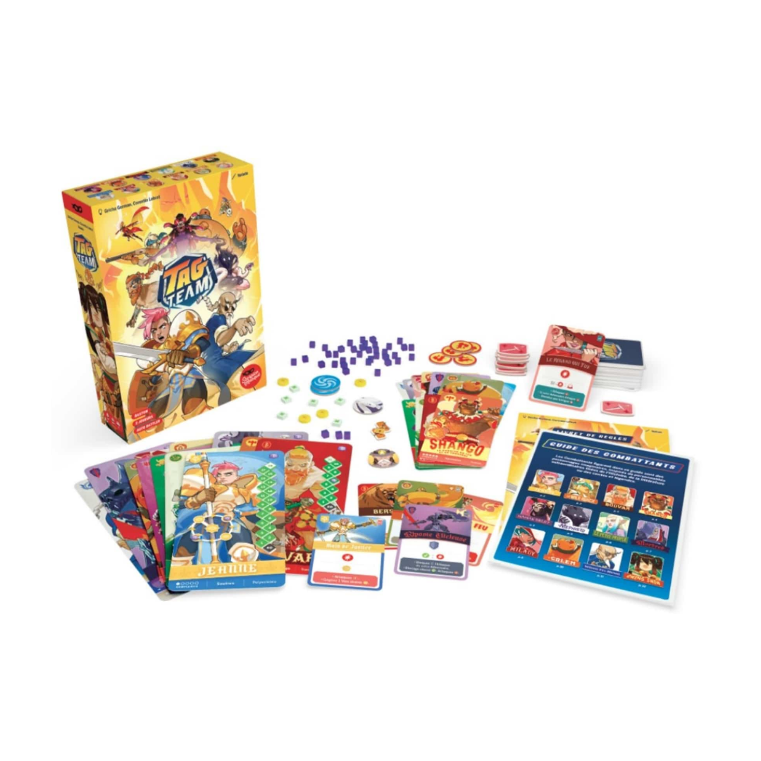 Tag Team - Juego de Mesa de Lucha y Construcción de Mazos - Dark Hobbies