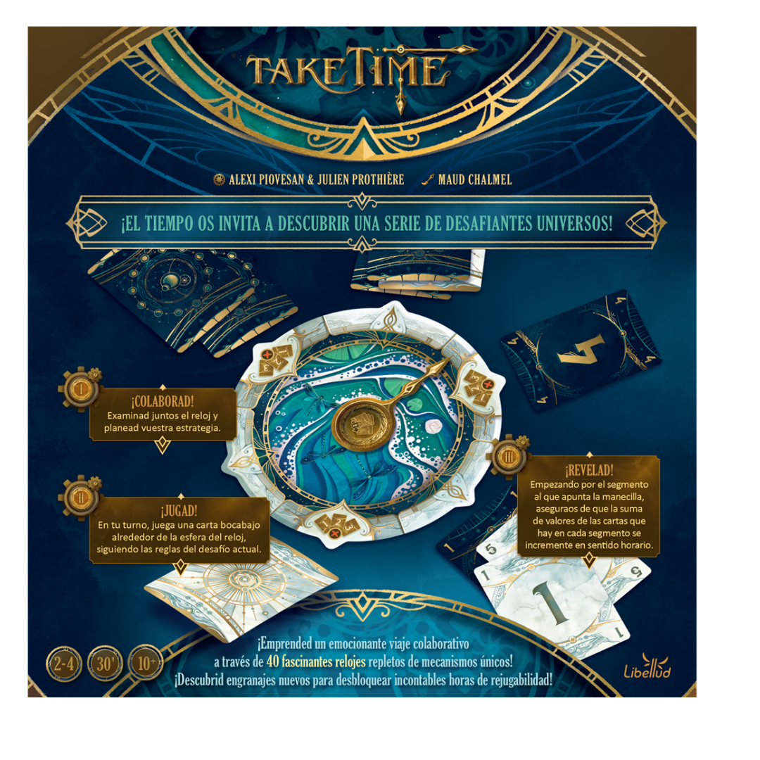 Take Time - Juego de Mesa Cooperativo y de Coordinación Temporal - Dark Hobbies