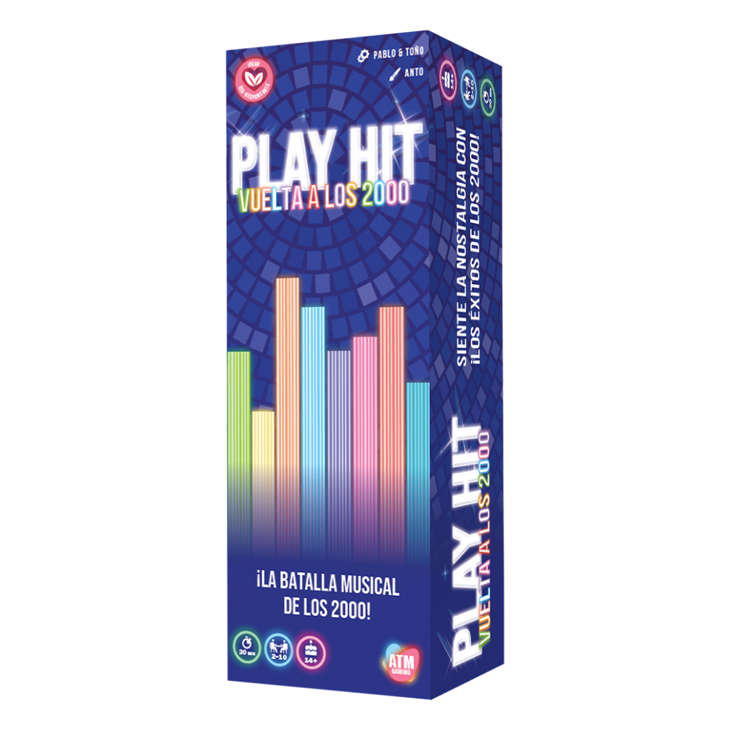 Play HIT: Vuelta a los 2000 - Juego de Mesa de Trivia y Música - Dark Hobbies