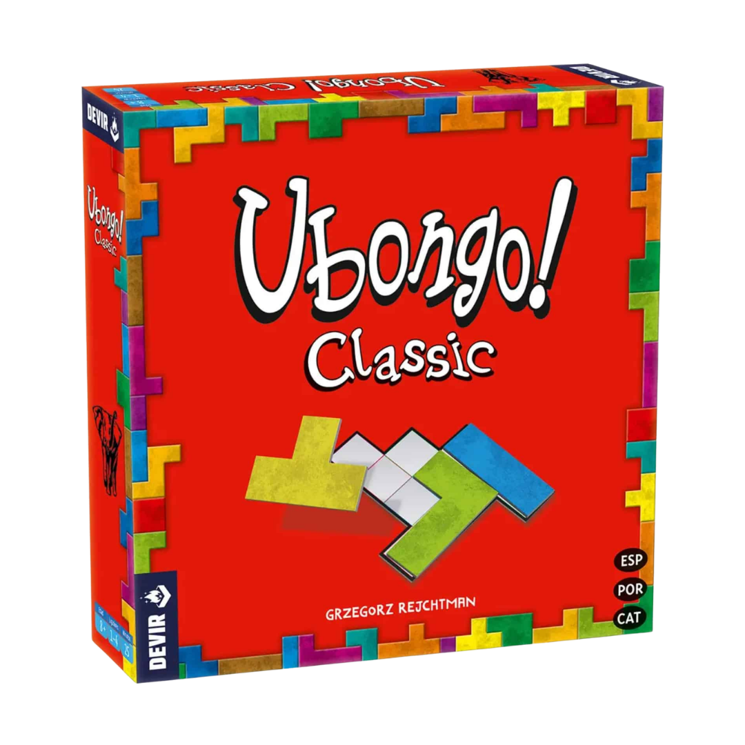 Ubongo - Juego de Mesa de Agilidad Mental, Rompecabezas y Velocidad Espacial - Dark Hobbies